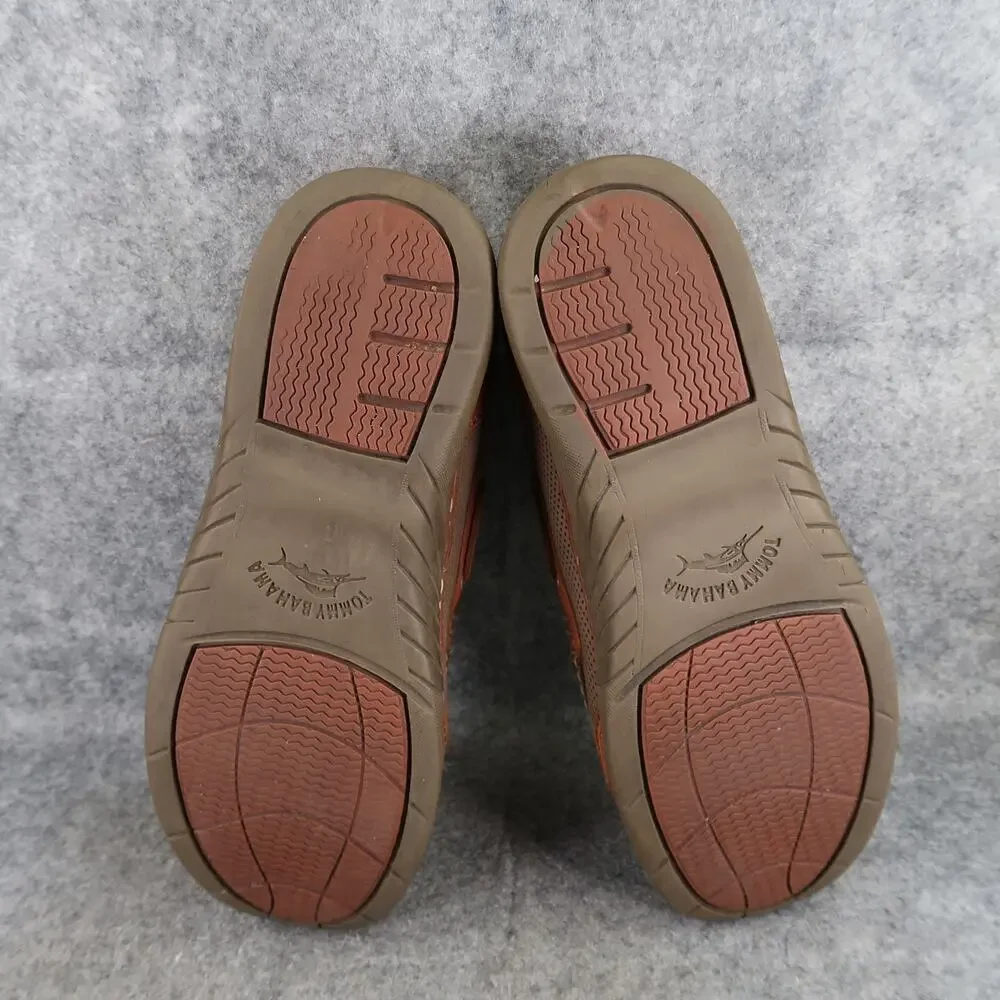 Tommy Bahama Shoes Mens 11 Loafer Boat Moc Slip On Leather Casual Lifestyle